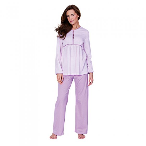 Damen-Pyjama,lila 