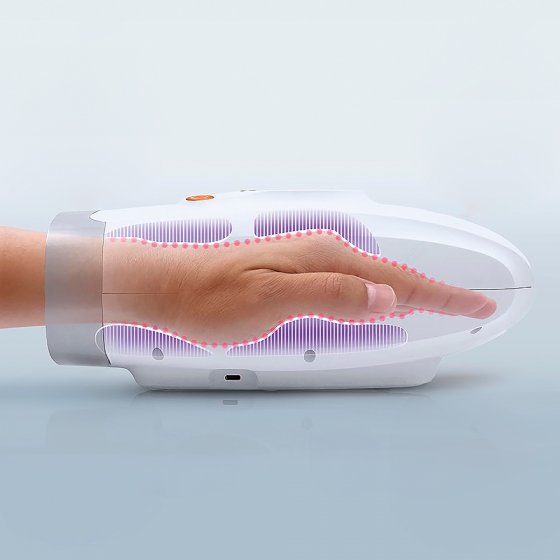 Handmassage-apparaat voor druktherapie 